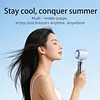 Portable Handheld Turbo Fan Rechargeable Foldable Personal Fan 100 Speed Small Pocket Fans Travel Essentials Gifts for Women Men