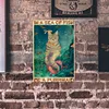 Retro Mermaid Cat - Vintage Metal Signs(8*12Inch)