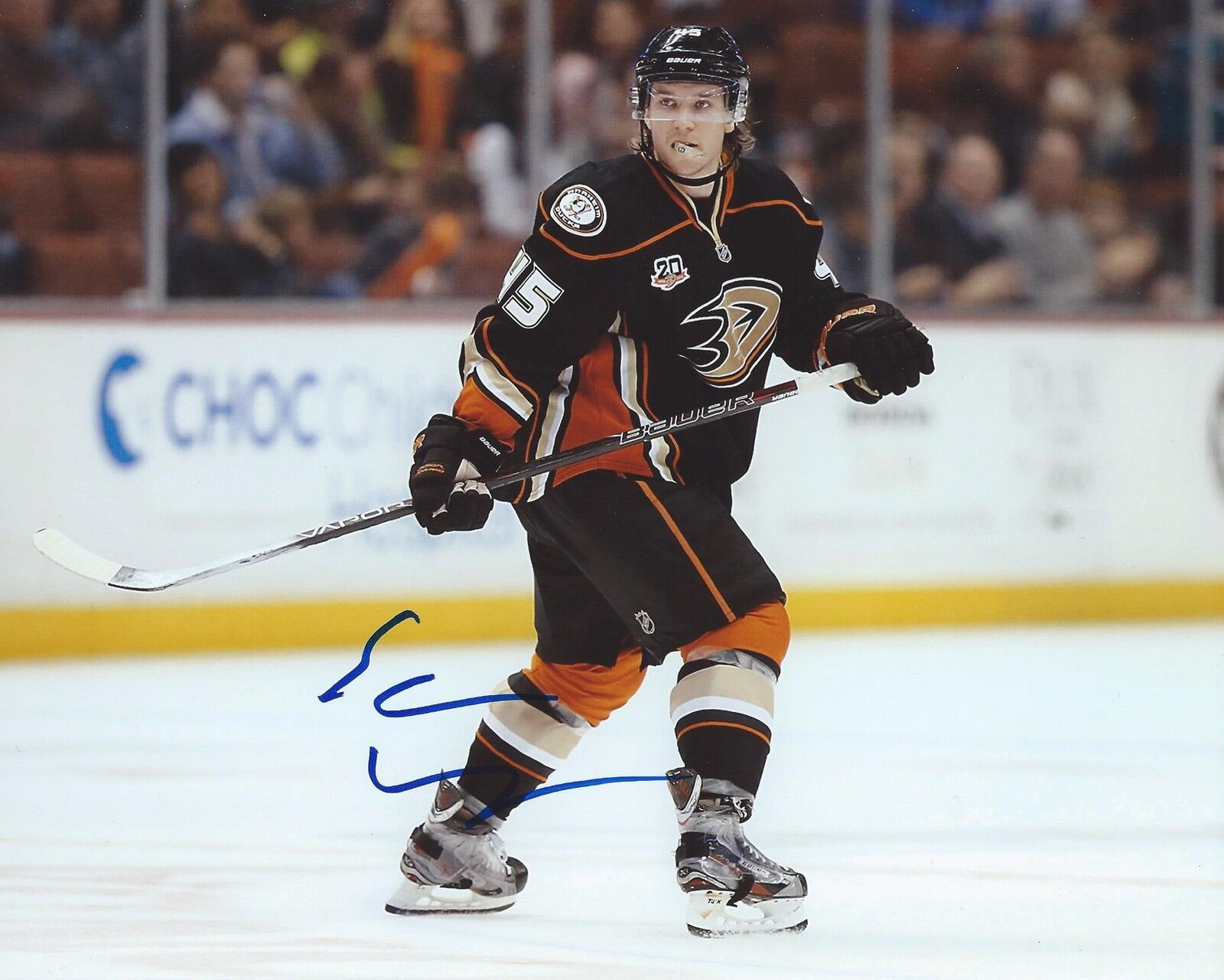 Sami Vatanen Signed 8x10 Photo Poster painting Anaheim Ducks Autographed COA