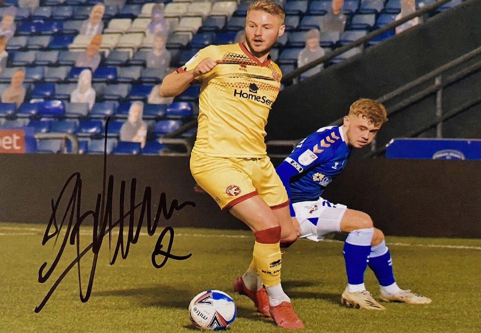 Cameron Norman Genuine Hand Signed Walsall 6X4 Photo Poster painting 4