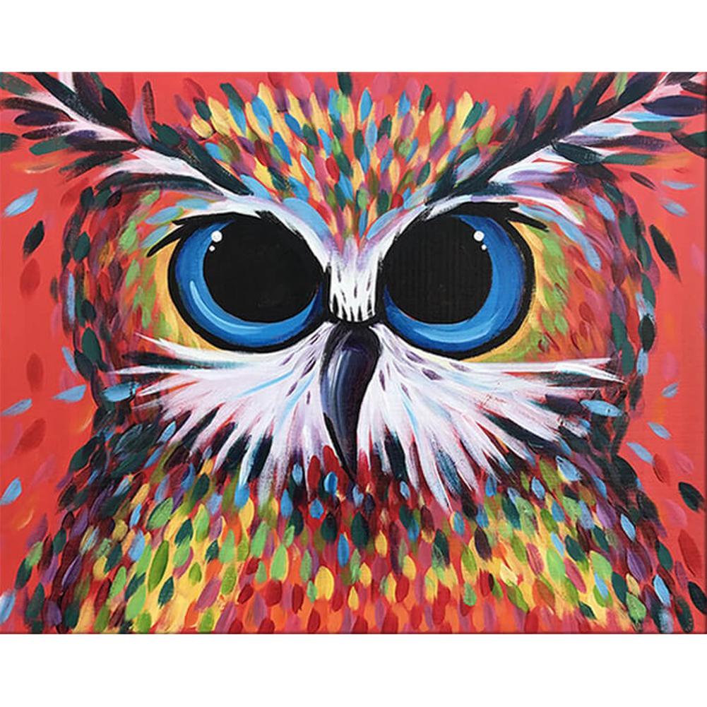 

Owl - Round Drill Diamond Painting - 30x40cm, 501 Original