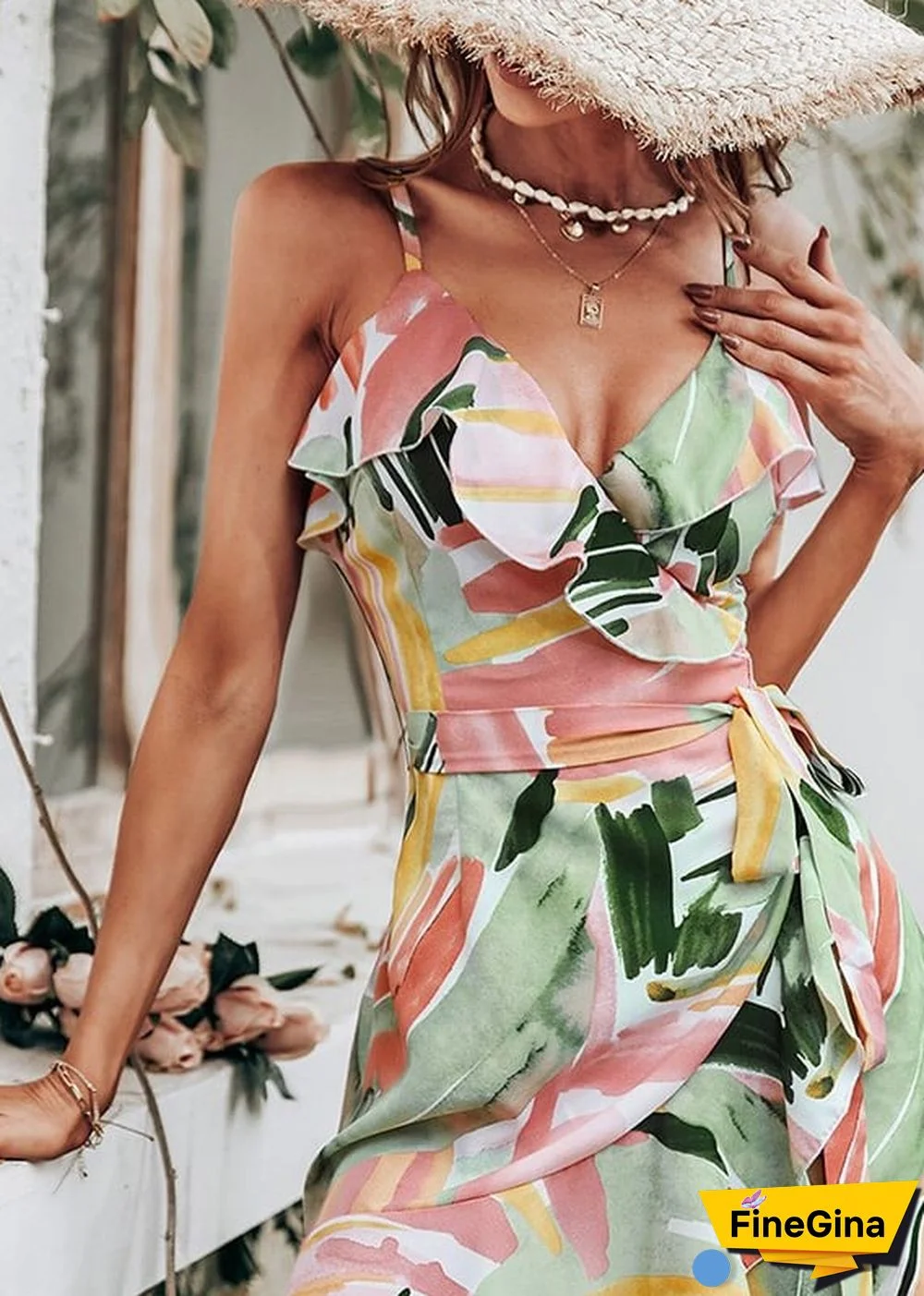 Boho Sexy Summer Mini Dress Sierra