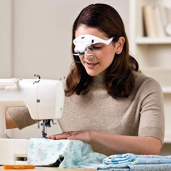 LED Eyeglasses Headband Magnifier