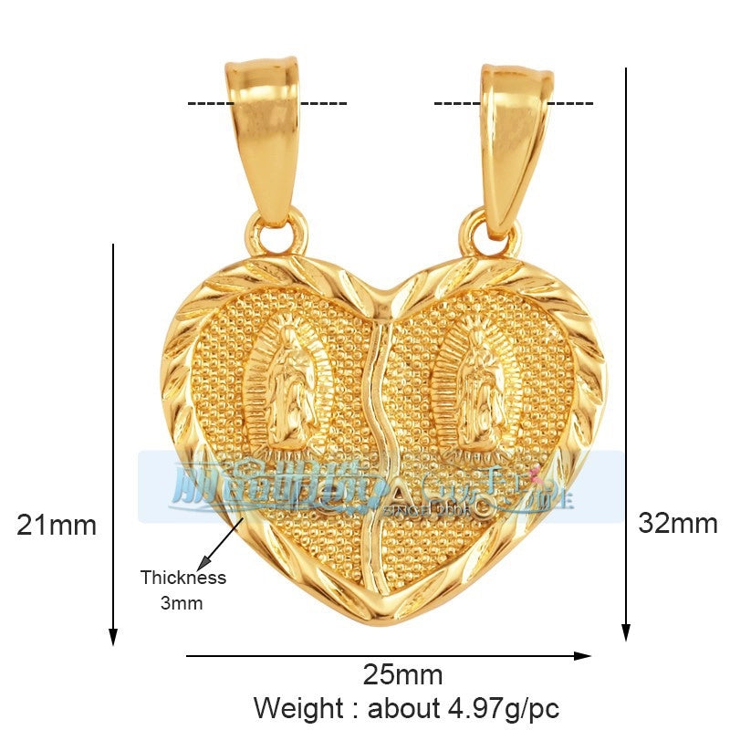 1 Piece 17*24mm 20 * 23mm Copper Human Pendant Jewelry Accessories