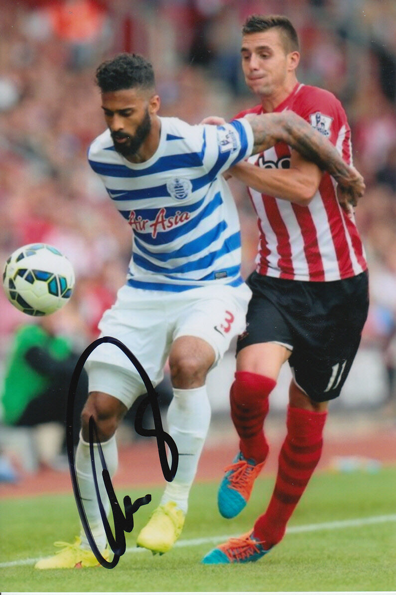 QPR HAND SIGNED ARMAND TRAORE 6X4 Photo Poster painting 1.