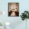 Diamond Painting-DIY Full Round Drill Church(60X40CM)