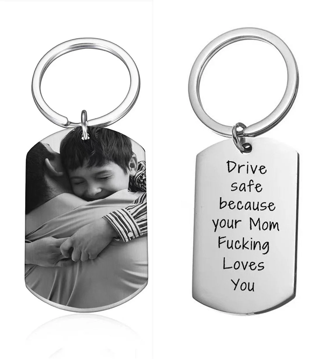Personalized Keychain Custom Photo