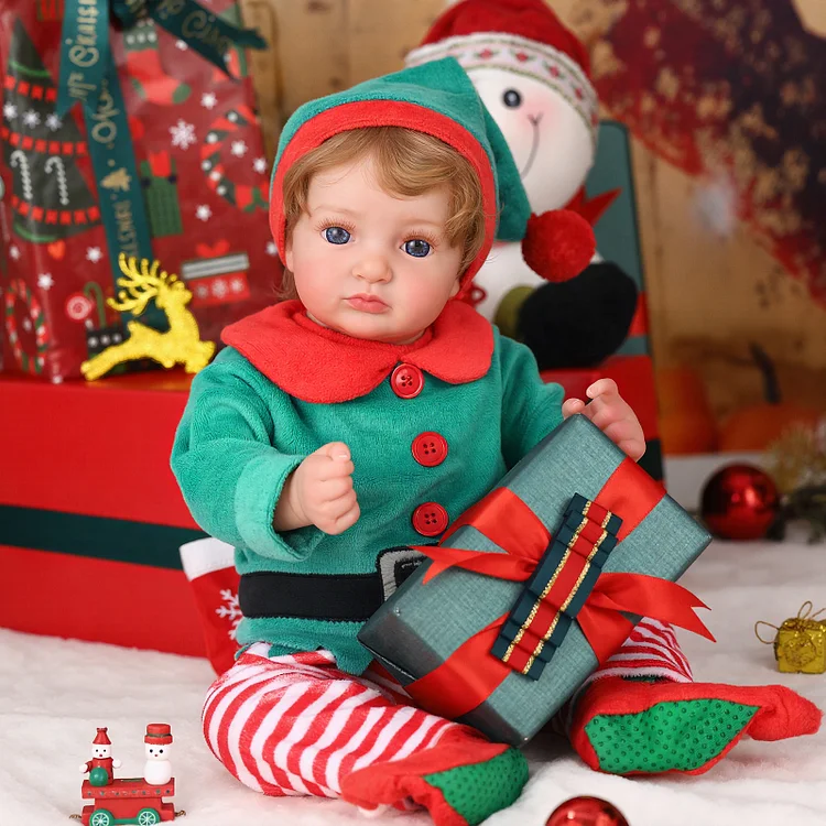Babeside Christmas Quiet Reborn Baby Maris 20'' Princess Girl Best Gift for Kids
