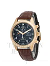 IWC Pilot kronográf automata férfi Rose Gold karóra IW371713