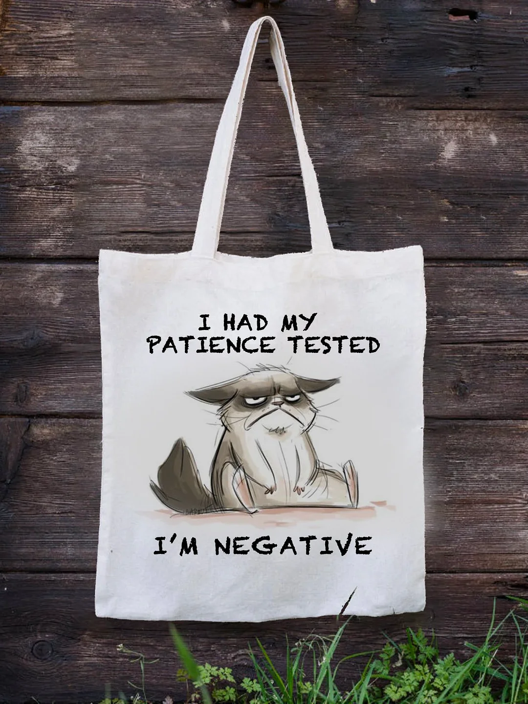 Cat Eco Shopping Bag Canvas Tote Bag