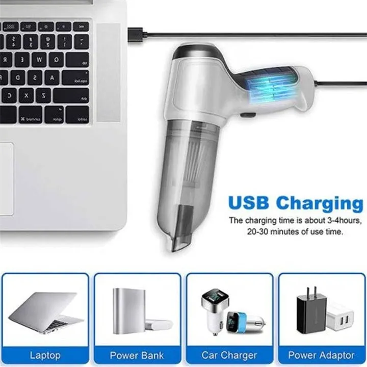 🔥Last Day Promotion 50% OFF - Wireless Handheld Car Vacuum Cleaner