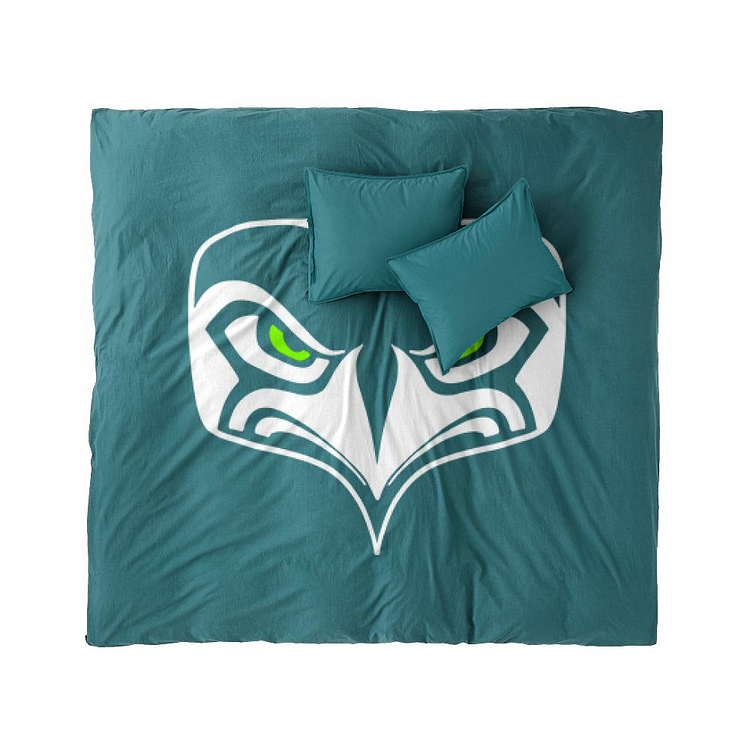 Seattle Seahawks Are Watching You, Football Duvet Cover Set