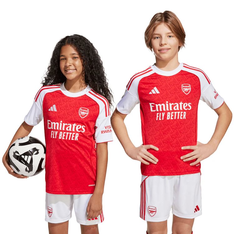 2025/26 Arsenal Home Football Shirt Adults/Kids Kits (With Socks)