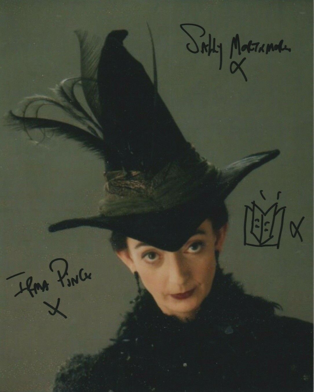 Sally Mortemore 10 x 8 Photo Poster painting signed in person - Harry Potter - Irma Pince - K219