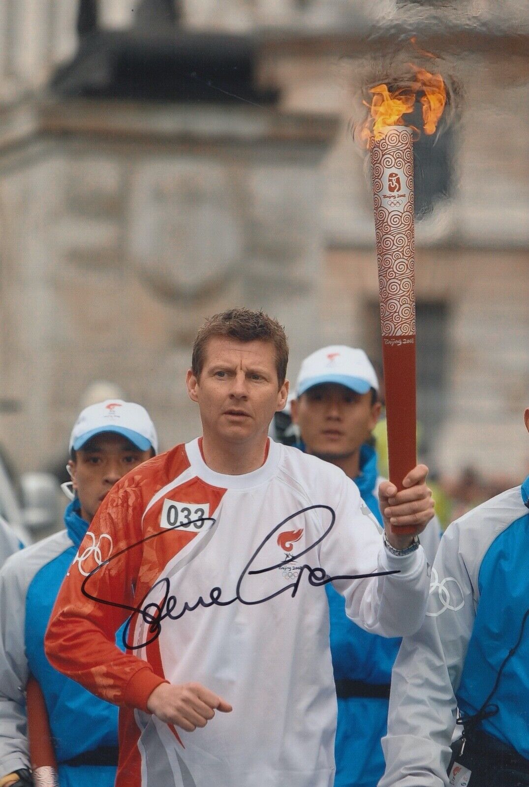 Steve Cram Hand Signed 12x8 Photo Poster painting - Olympics Autograph 1.