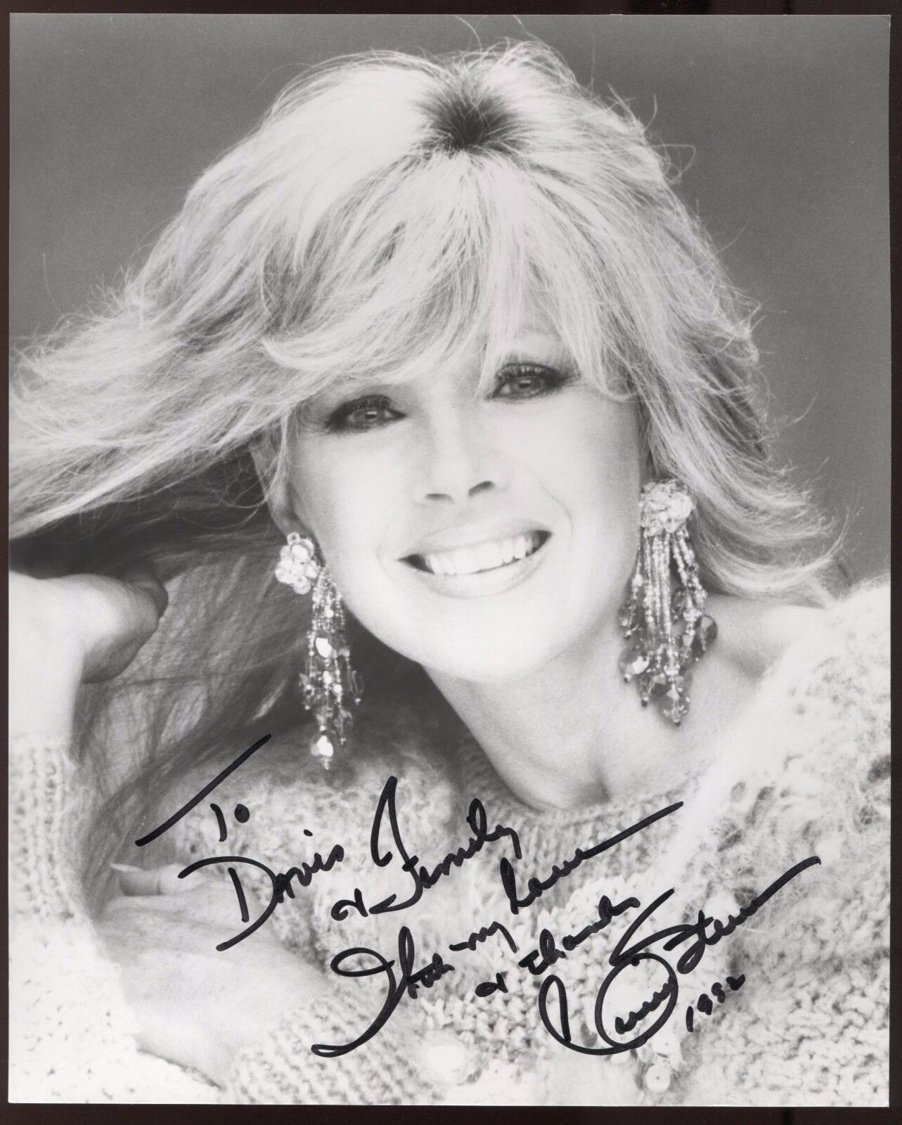 Connie Stevens Signed 8x10 Photo Poster painting Autographed Vintage AUTO Signature