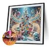 Christmas Tree - Diamond Painting - Partial Special Shaped Drill(Canvas|30*30cm)