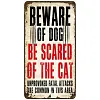 Dog Warning - Metal Tin Signs(8*12Inch/12*16Inch) - Animal