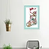 Cat Stocking -16CT Stamped Cross Stitch Kit(30*43cm)