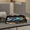Acrylic Moonlight Cat 5D Diamond Painting Tray Art Craft Kit