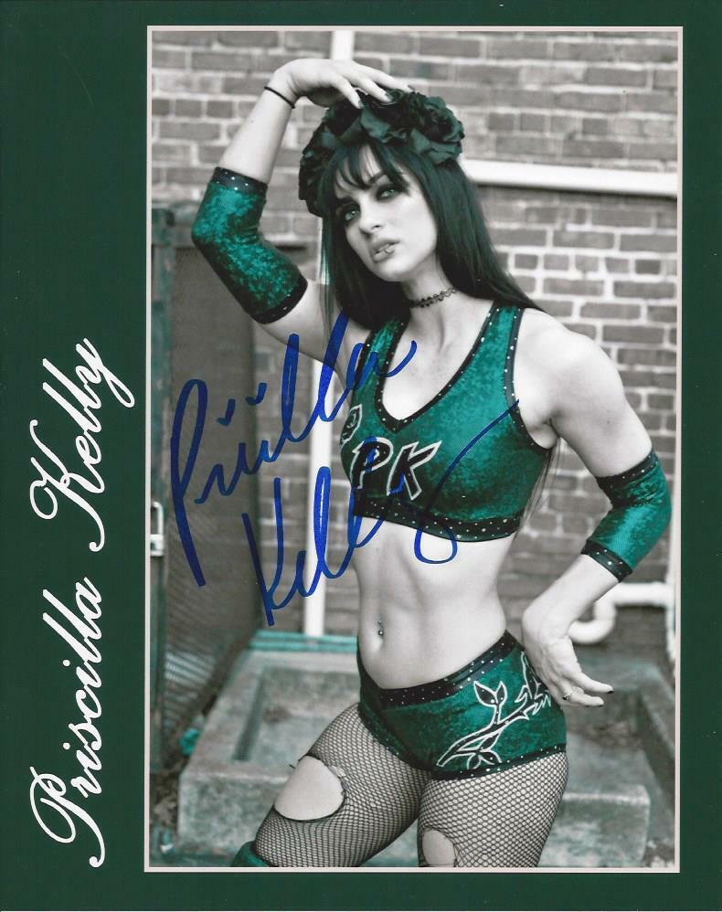 Gigi Dolin//Pricilla Kelly autographed 8x10 WWE NXT#5