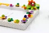 Potted Plants DIY Building Block Photo Frame Kit,Creative Handmade Assembled Photo Frame Handmade Craft Gift Home Tabletop Display Decor