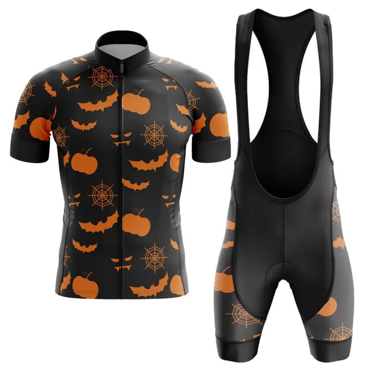 Halloween Men's Short Sleeve Cycling Kit