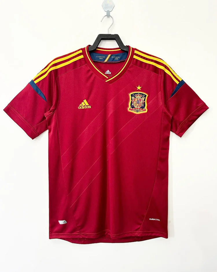 2012 Spain Home Retro Jersey