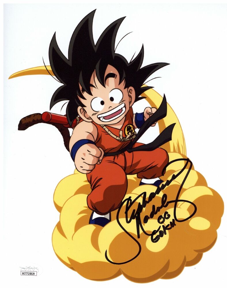 Stephanie Nadolny Autographed 8x10 Photo Poster painting Dragon Ball Z Son of Goku Signed JSA