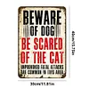 Dog Warning - Metal Tin Signs(8*12Inch/12*16Inch) - Animal