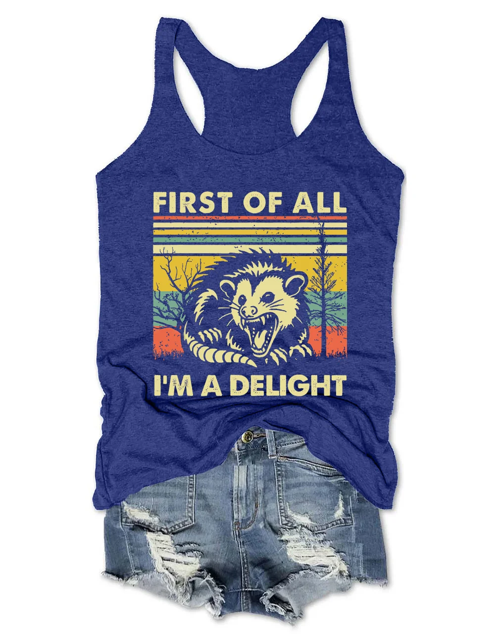 First Of All I'm A Delight Tank