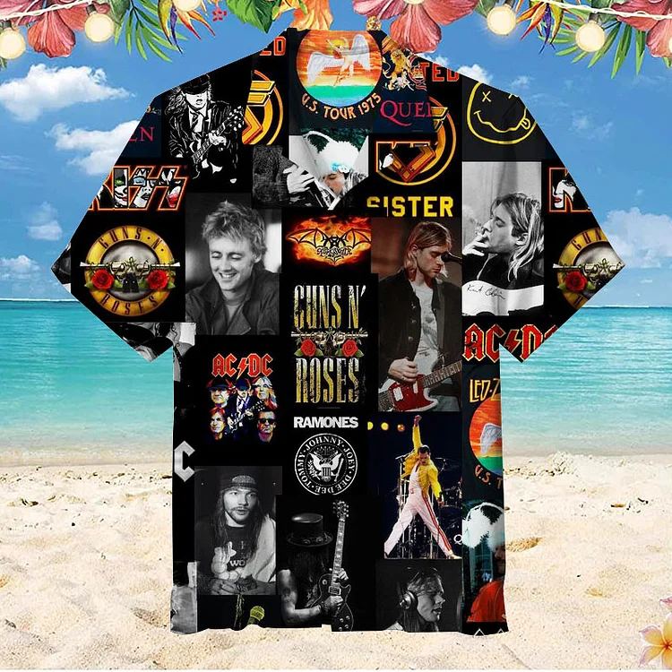 Rock 'n' Roll | Unisex Hawaiian Shirt