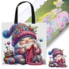 Sewing Gnome-11CT DIY Stamped Cross Stitch Shopping Bag 40*40cm
