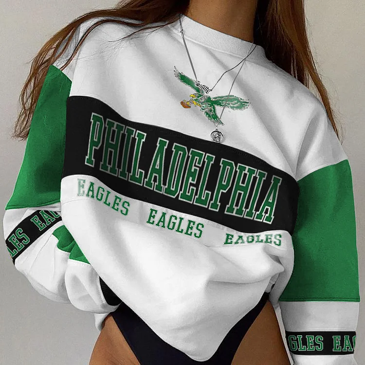 Philadelphia Eagles Crew Neck Sweatshirt 