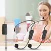 Wireless head-mounted microphone