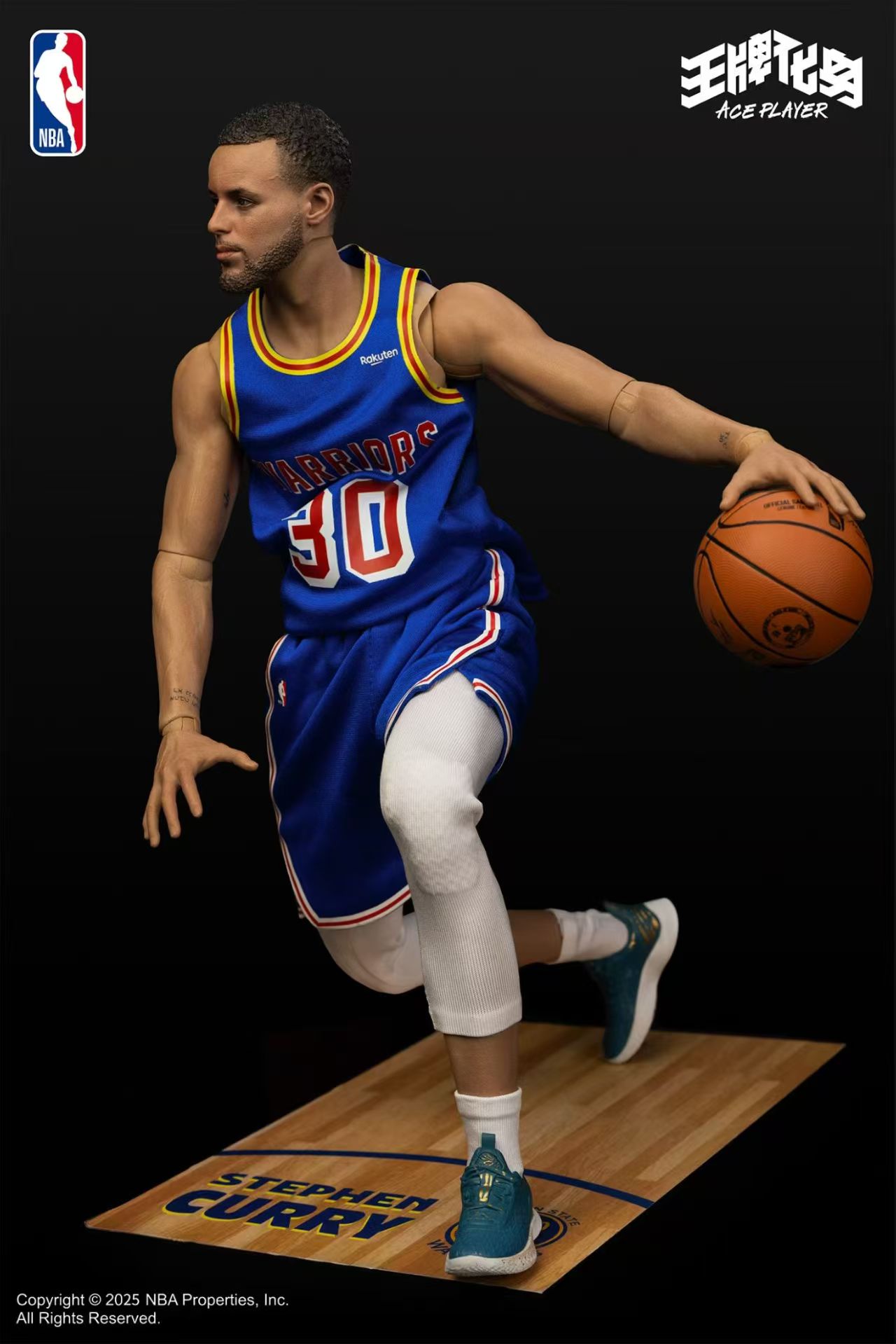ACE PLAYER Studio - NBA - Curry Action Figure PVC-
