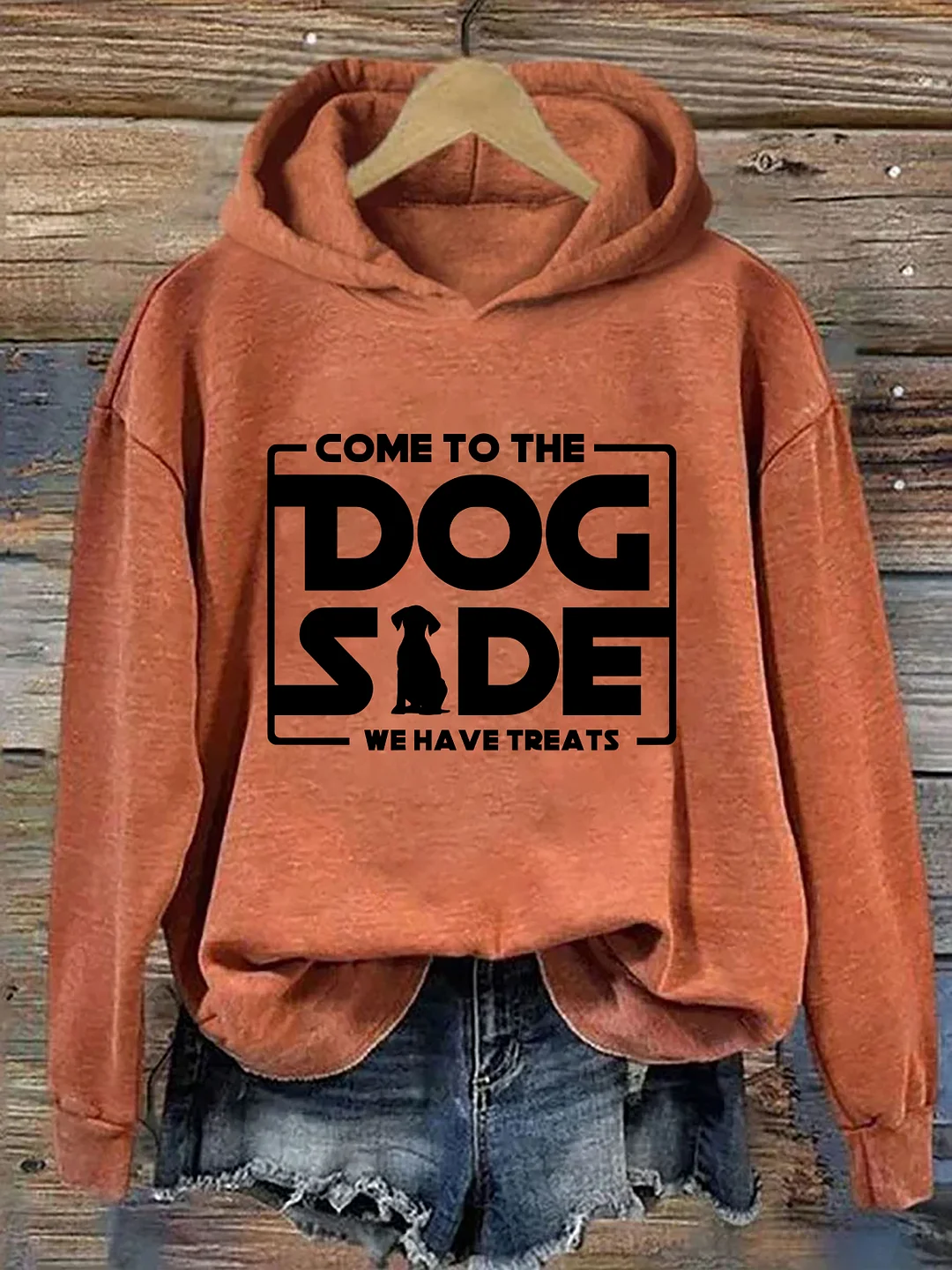 Come To The Dog Side We Have Treats Hoodie