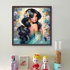 Disney Princess Jasmine-18CT Stamped Cross Stitch 50*50cm/19.69*19.69in tapestrymarket