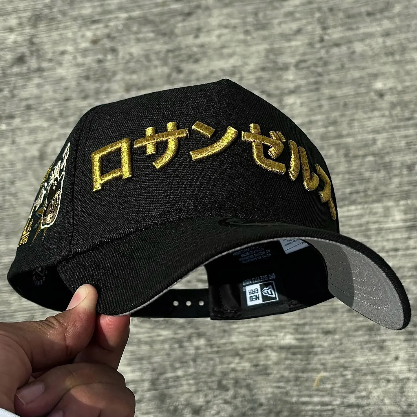 NEW ERA LA DODGERS SHOHEI OHTANI GOLD ORO EMBROIDERED CASUAL BASEBALL ...