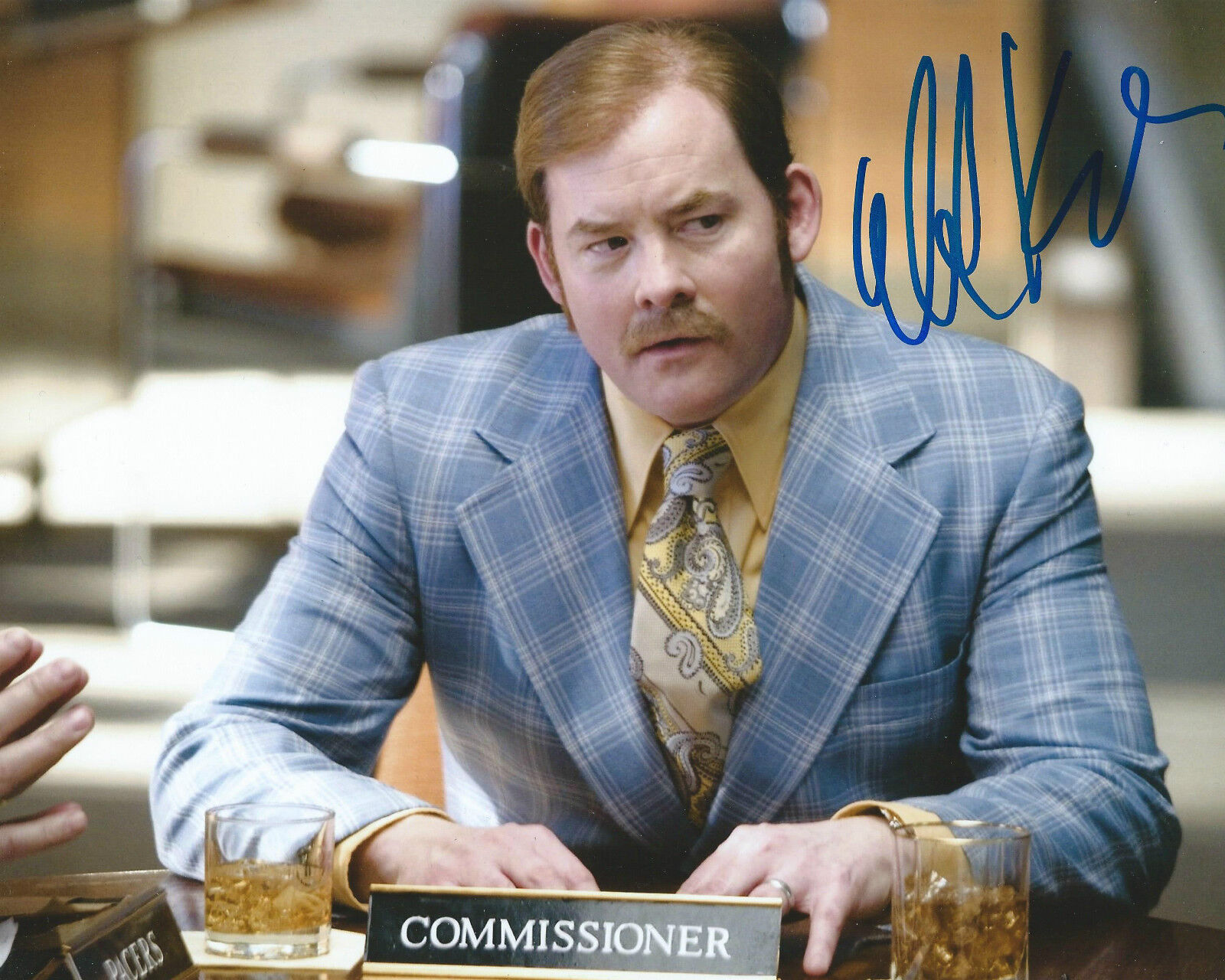 **GFA Semi-Pro *DAVID KOECHNER* Signed 8x10 Photo Poster painting PROOF COA**