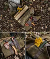 Outdoor camping firewood bag multifunctional portable storage bag