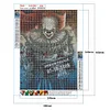 >SALE<Full Round Drill Diamond Paint Scary Photo Mosaic Rhinestone Draw (sz1064)
