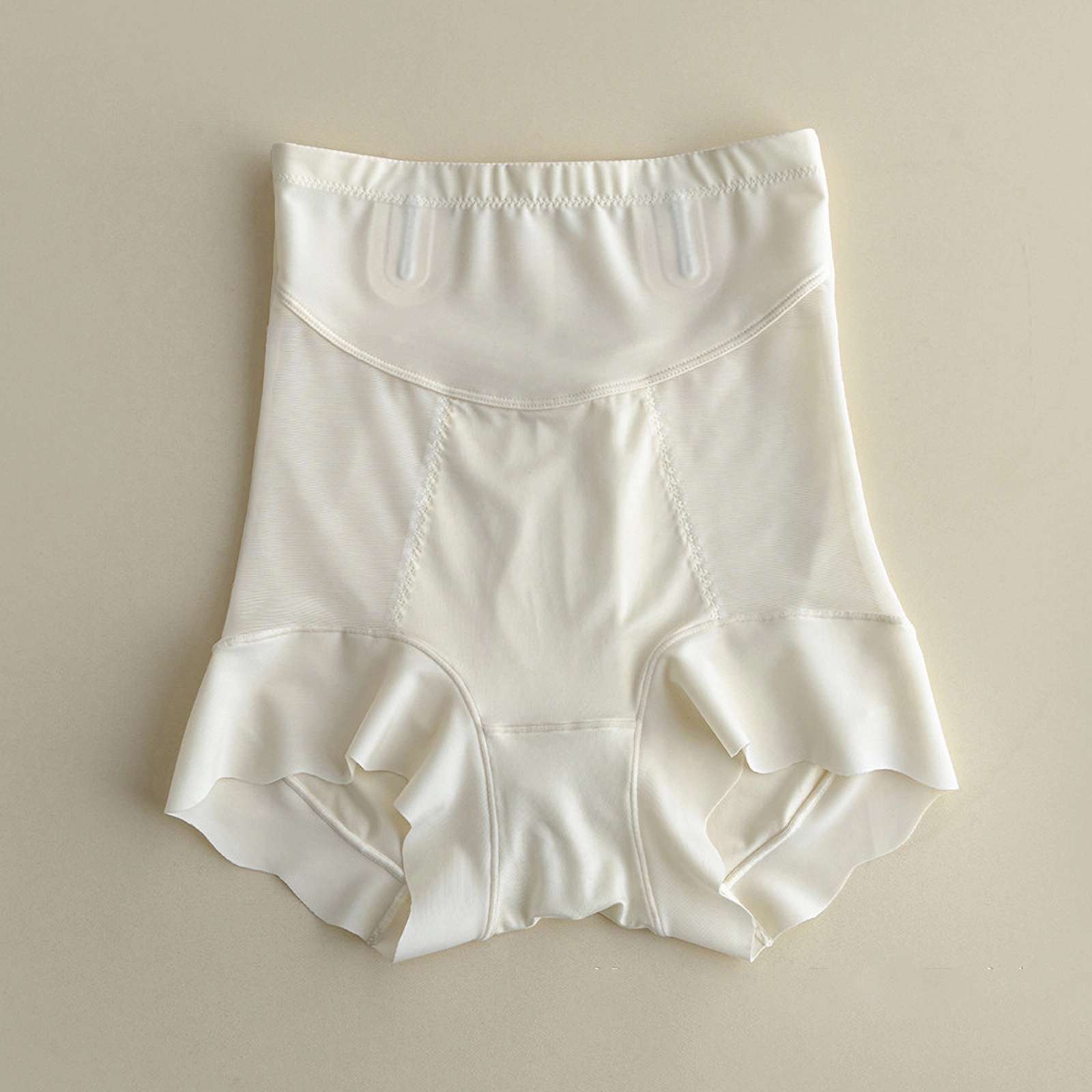 Culotte En Soie Taille Haute Sans Couture- SOIE PLUS