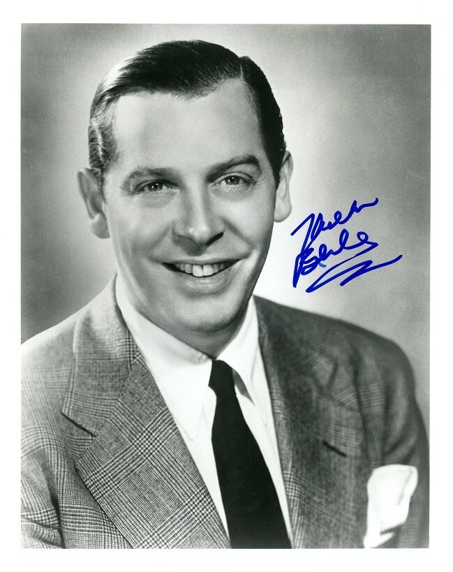 MILTON BERLE In-person Signed Photo Poster painting