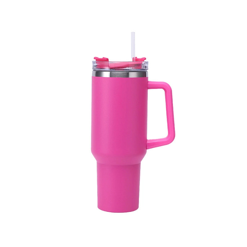Casual Elegant Preppy Style Solid Color 201 Stainless Steel 304 Stainless Steel Pp Silicone Thermos Cup 1 Piece