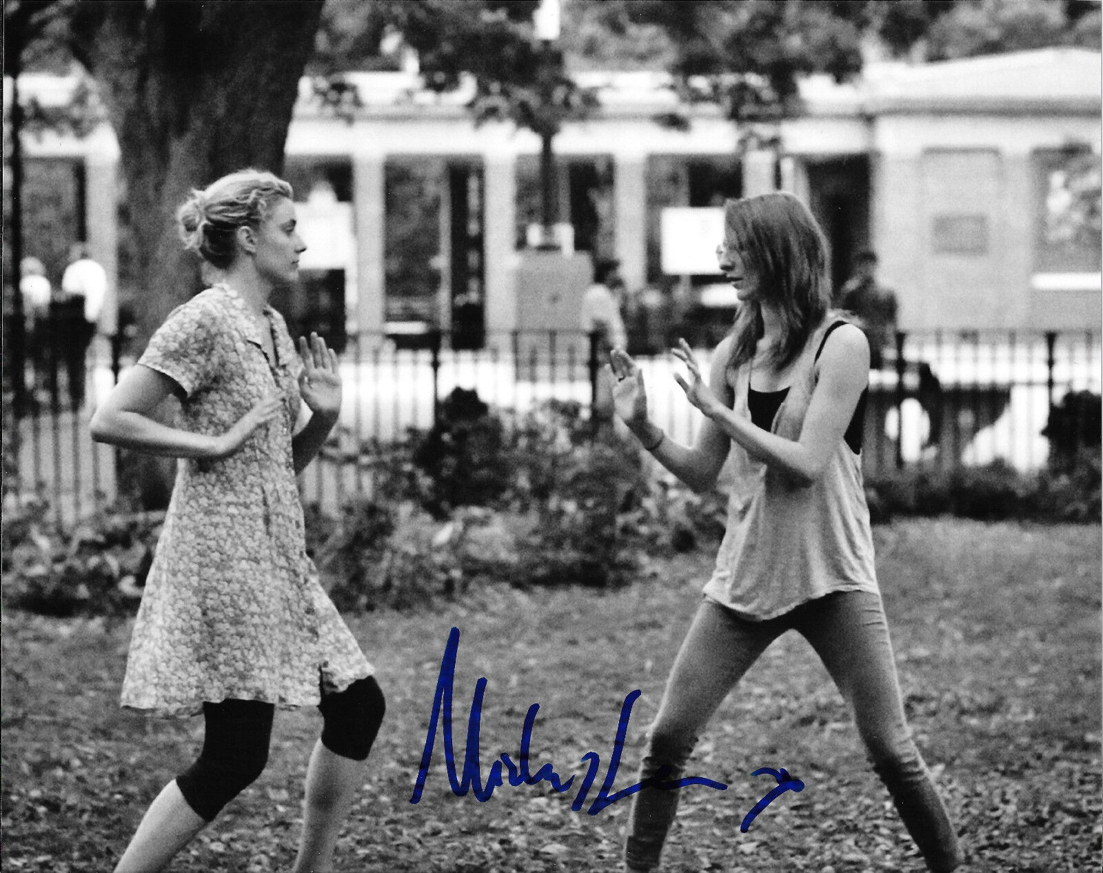 GFA Frances Ha Movie * MICKEY SUMNER * Signed 8x10 Photo Poster painting AD1 PROOF COA