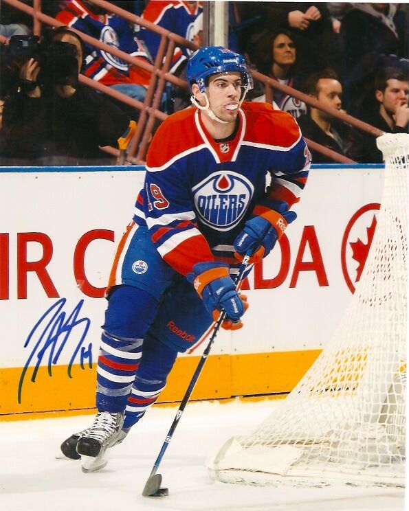 Edmonton Oilers Justin Schultz Signed Autographed 8x10 Photo Poster painting COA H