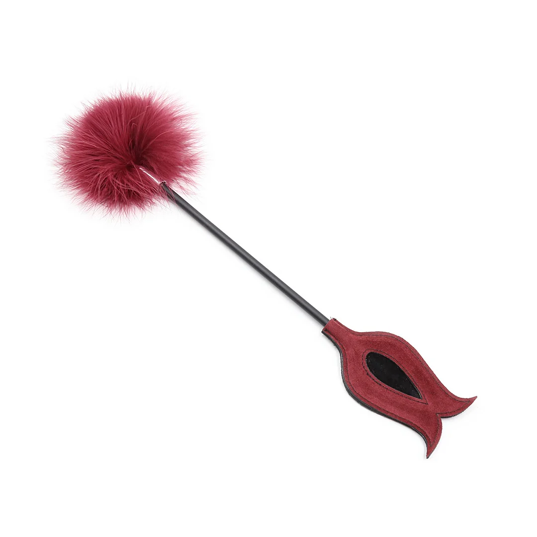 Feather Crop - Body Tickler & Crop - Rose Toy