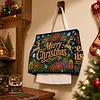 Diamond Tissue Organizer Exquisite Craftsmanship for Bathroom Bedroom Decor (Christmas)