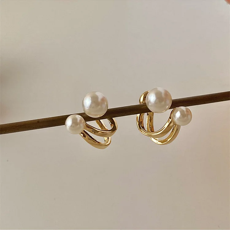 Vintage Versatile Pearl Earrings